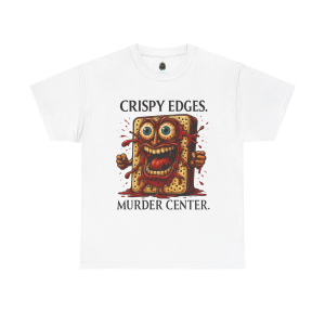 Crispy Edges. Murder Center. – Psycho Maxipad Shirt
